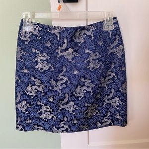 Twik dragon print mini skirt - xs